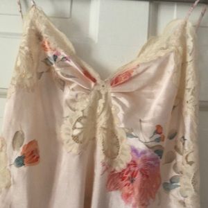 Christian Dior peignoir set. Small. damage to lace on back of gown.